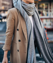 NOW ARRIVING Journey Scarf XL in Powder Grey