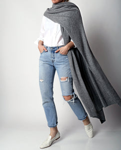 NOW ARRIVING Journey Scarf XL in Powder Grey